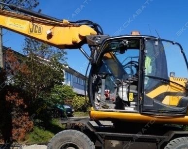фото Аренда колесного экскаватора JCB JS 160W, Ярославль