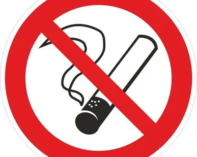 фото Наклейка "Запрещается курить" P01 (200х200мм.) EKF PROxima an-3-09