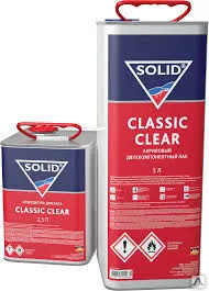 фото Лак SOLID CLASSIC CLEAR  (5000+2500мл)