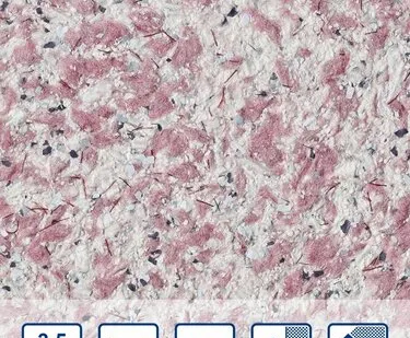 фото Жидкие обои Silk Plaster West сиреневый 1.1 кг