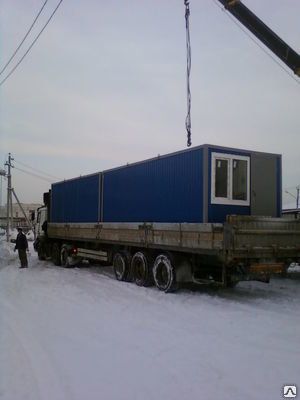 Фото №0 Блок-контейнер, производство
