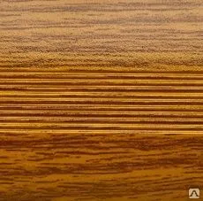 фото Кант (порожек) алюминиевый, 32 мм 1,35 м дуб темный