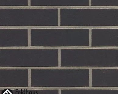фото Клинкерная плитка под кирпич Feldhaus Classic anthracit liso 700