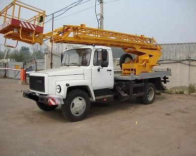фото Автогидроподъемник АП-18.09(ПСС-131.18) на шасси ГАЗ-3309 (4х2) 2 мест. каб