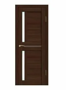 фото Дверь межкомнатная 202 (La Stella) стекло матовое, экошпон, Дуб Мокко 2000х800мм