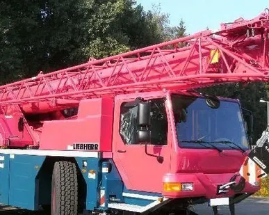 фото Автокран Liebherr LTM 1030
