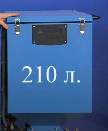 Фото №12 Автоматический твердотопливный котел Zota Forta 15 кВт