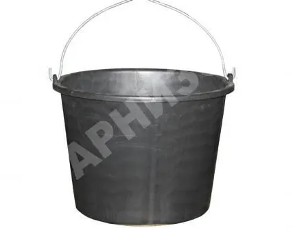 Фото №0 Ведро черное пластмассовое 20л