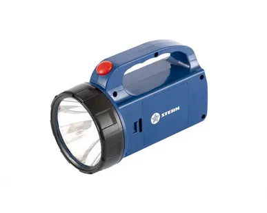 фото Фонарь поисковый, 1W+12LED, 3хАА STERN