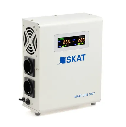 Фото №0 ИБП со стабилизатором 200 ВА SKAT-UPS Line-interactive 220B, 300T Teplocom