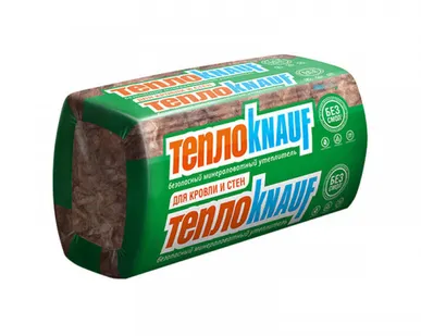 фото Утеплитель для кровли и стен ТеплоKnauf, 1230х610х50 (16 шт.)