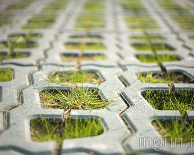 фото Газонная решетка 8 см