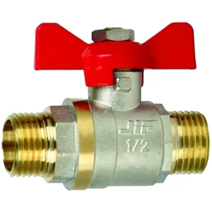 Фото №0 Кран шар. 1/2" JIF 355 NB ш/ш баб. (12/120)