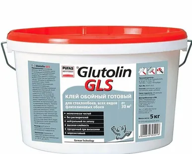 фото Клей готовый для стеклообоев (Пуфас) PUFAS Glutolin GLS 10 кг