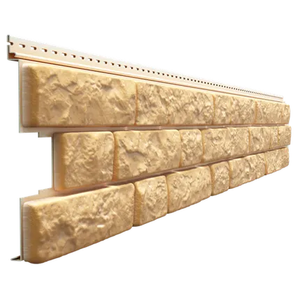 Фото №0 Сайдинг Docke BERGART Пекан Деке LUX под камень