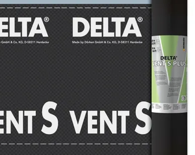 фото Мембрана диффузионная повышенной прочности DELTA-VENT S Plus с 2 зонами проклейки 1.5х50м, 150г/м2