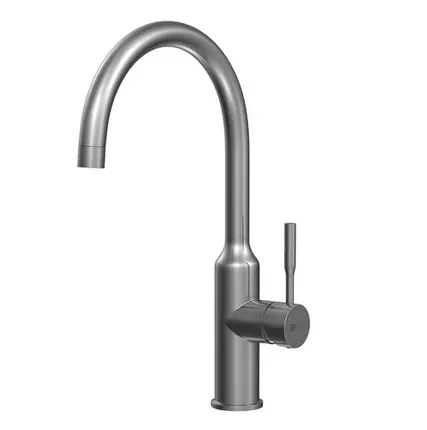 Фото №0 Смеситель Lemark Expert LM5079GMN для кухни с поворотным изливом