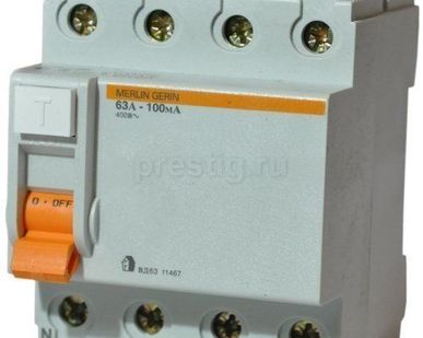 фото Дифференциальный автомат ВД 63, выключатель нагрузки Schneider Electric