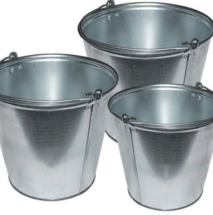 Фото №0 Ведро оцинкованное