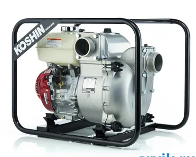 фото Бензиновая грязевая мотопомпа Koshin KTH-80X o/s