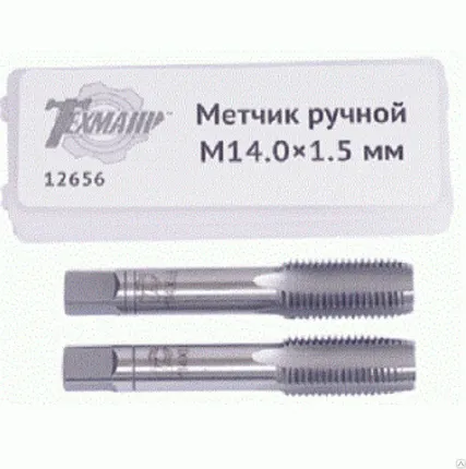 Фото №0 Метчик  ручной  М14-2,00мм (набор 2шт.) ТехМаш