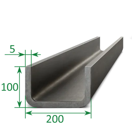 Фото №0 Швеллер гнутый 200х100х5