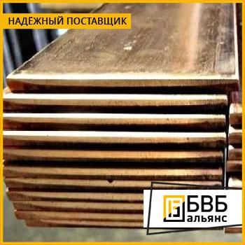 Фото №0 Полоса бронзовая 3,5х250х840 БрОФ6,5-0,15