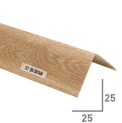 Фото №0 ИДЕАЛ Уголок двухсторонний 40х40 2,7метра Махагон IDEAL УДМ4027