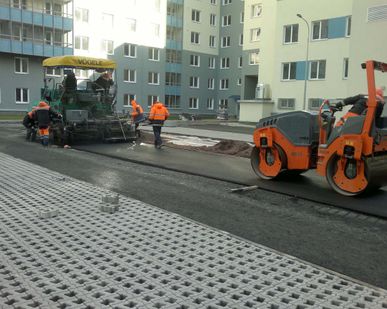фото Укладка брусчатки в СПб и Ло