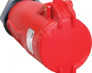 фото Розетка переносная силовая 16A, 3P+N+E, 380V, IP44 ССИ-215 MAGNUM PSN22-016-5 IEK (ИЭК)