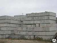 фото Блок фундаментный (ФБС)