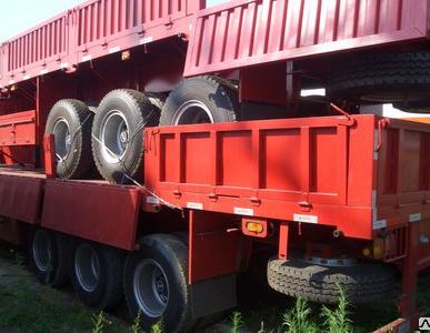 фото Бортовой полуприцеп-контейнеровоз «CIMC» ZJV9400DY