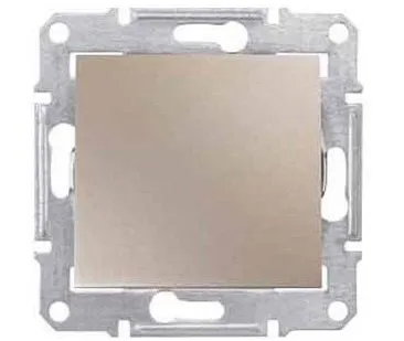фото Переключатель прох. СП Sedna IP44 титан SchE SDN0500368