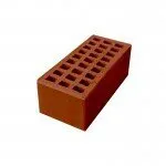 фото Кирпич керамический РКЗ лицевой полуторный пустотелый 1,4НФ М125-150 Красный