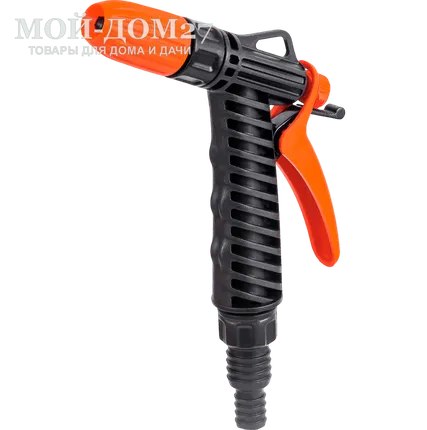 Фото №0 Пистолет поливочный ЖУК с фиксатором штуцер 1/2" - 3/4"