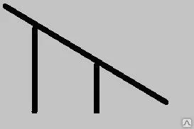 Фото №0 Кронштейн для солнечных батарей КСП-1 (ДхШ - 1490х670 угол 30 гр.)