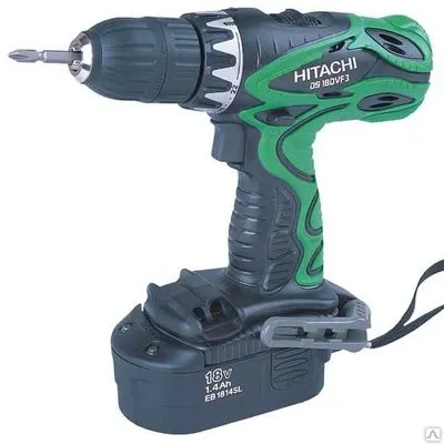 Фото №0 Шуруповерт аккумуляторный Hitachi DS18DVF3 -RA
