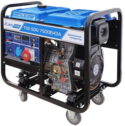 Фото №0 Дизель генератор TSS SDG 7500EH3A