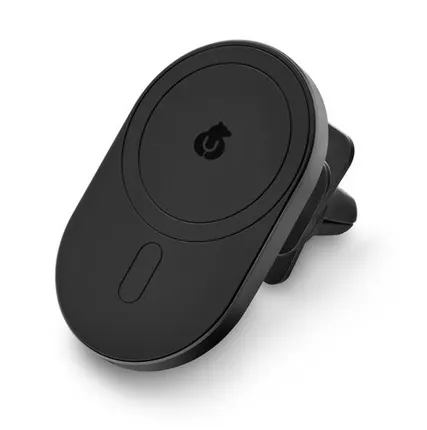 Фото №0 БЗУ uBear Go-Power, совместимое с MagSafe, c креплением на автомобильную решетку