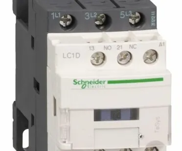 фото Контактор 3-х полюсный 9А, 230В, 50/60Гц, Schneider Electric, LC1D09P7