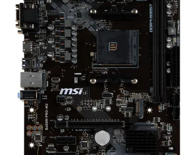 фото Материнская плата MSI B450M