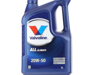 фото Масло моторное мин. Valvoline ALL CLIMATE 20W50 (e5L)