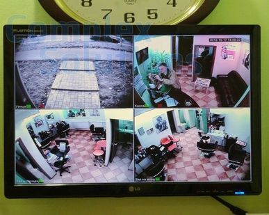 фото Видеонаблюдение офисное здание