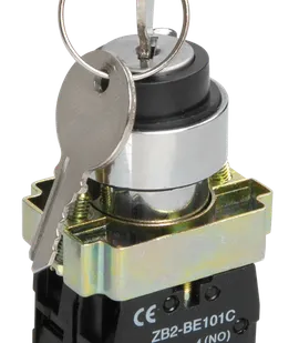 фото Переключатель LAY5-BG45 на 2 положения с ключом без фиксации ИЭК