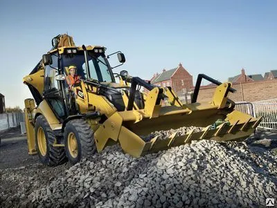 Фото №0 Услуги экскаватора-погрузчика CAT 432 F