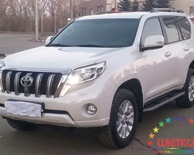 фото Аренда авто Land Cruiser Prado,внедорожник, белый