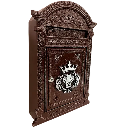 Фото №0 Цельнолитой почтовый ящик из алюминия ПЯ-05