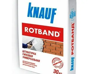фото Штукатурка Knauf Ротбанд 30 кг