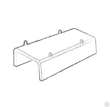 Фото №0 Лоток железобетонный Л-20-11/2 (2985*2160*1040)