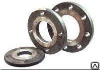 фото Фланец плоский 1- 15-6 Ст.20 6 атмосфер ГОСТ 12820-80